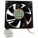 HIGH QUALITY 8CM COOLING FAN 4 PIN MOLEX CONNECTORS FOR PC, CPU, SYSTEM CASE 