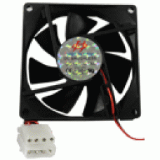 HIGH QUALITY 8CM COOLING FAN 4 PIN MOLEX CONNECTORS FOR PC, CPU, SYSTEM CASE 