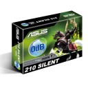 Asus GeForce GT 210 Silent GDDR3 Low Profile Compatible Passive Cooling Graphics Card - 1GB